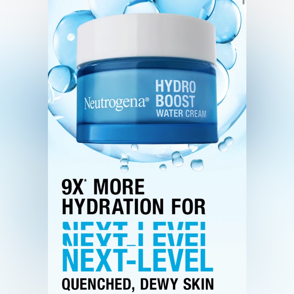 Neutrogena Hydro Boost Water Cream Brand New